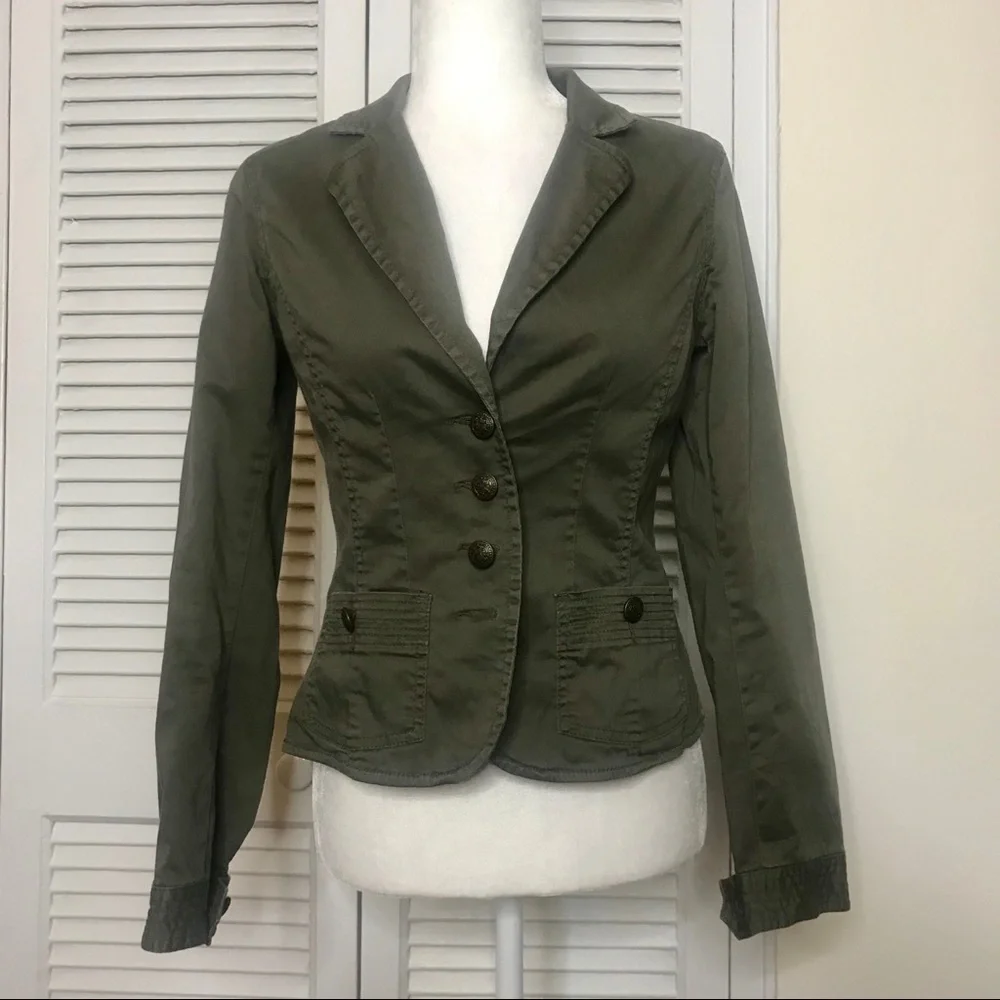 Vintage Olive Green jacket Forever 21 - Picture 1 of 5